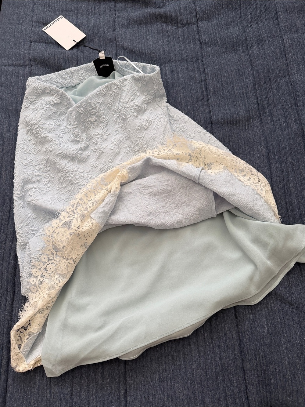 Reformation Carolina Slip Skirt - Picture 11 of 11